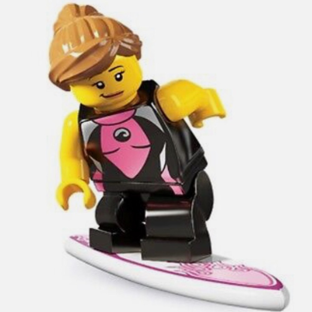 LEGO Surfer Girl Minifigure 8804 Series
